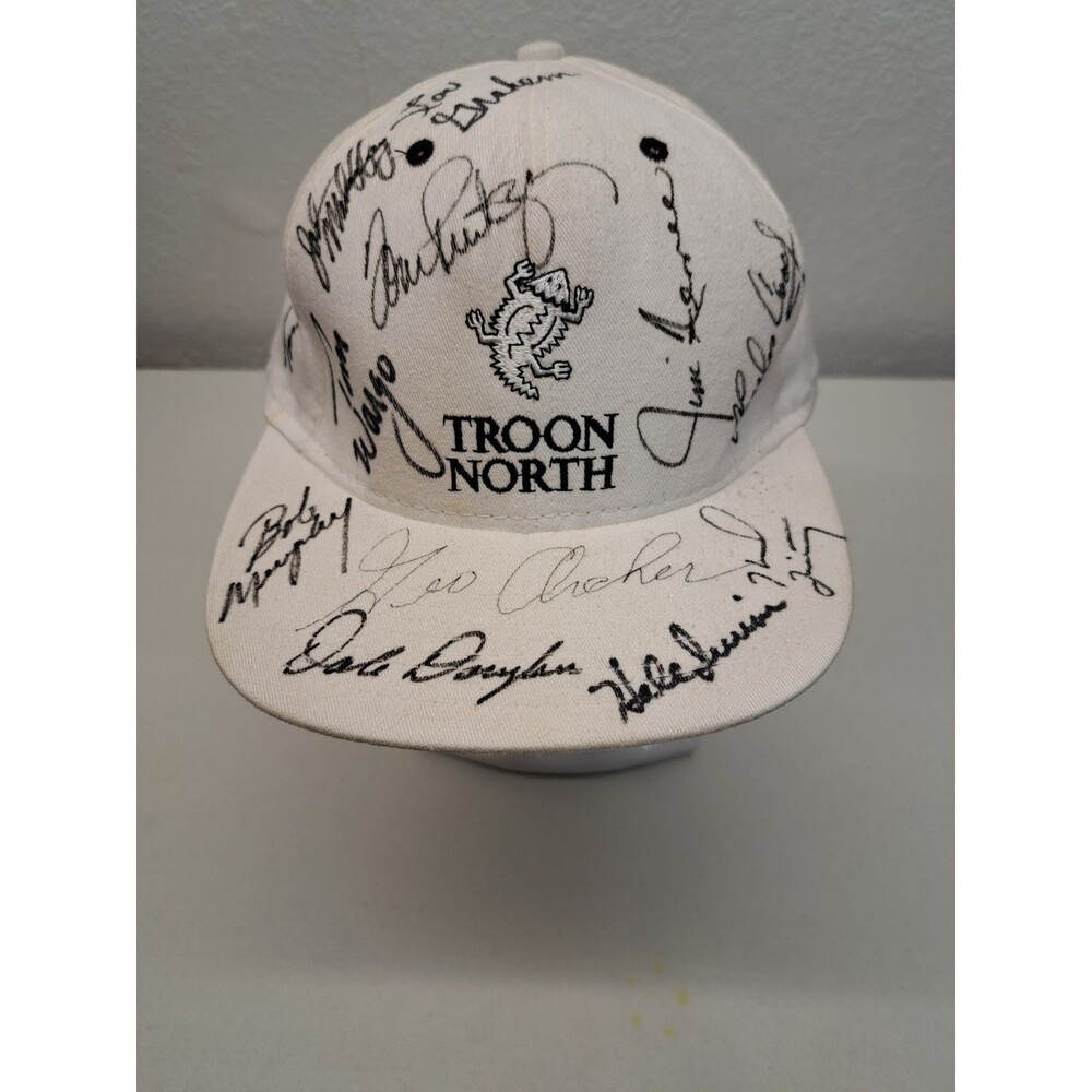 Troon North Golf Hat Autographed By Legends